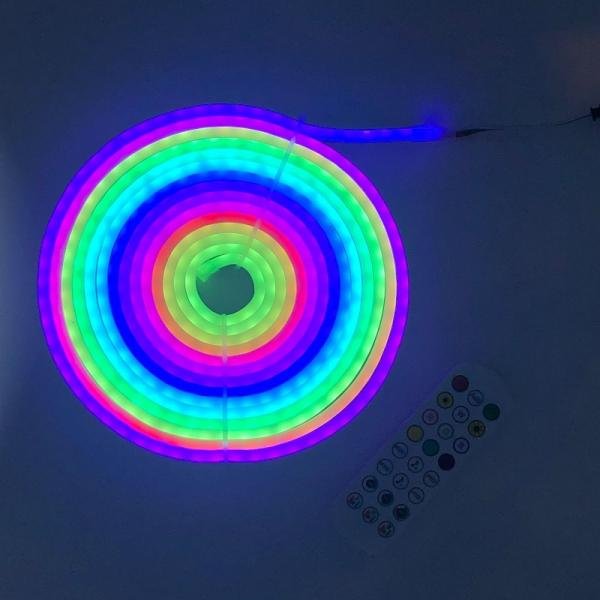 MOGEN 12V Neon Magic Color Flexible Strip Light | IP65 | RGB | 8–10W/M | 5M Roll