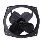 MODI 12" Heavy Duty Metal Exhaust Fan | 100W | Iron + Copper | Black Finish