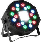 18LED Strobe PAR Light - RGB + 36LED Strobe, DMX512, 8 Channels, Party Projector with Bracket