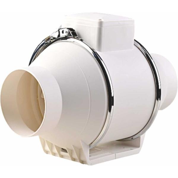 MODI 8" Diagonal Flow Fan | MD-HWF4001-8B | 138W | White | Rust-Free