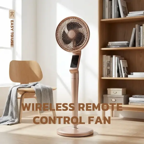 V.MAX 12 inch Stand Fan V-HWF3019 – 9 Speed Remote Control Fan