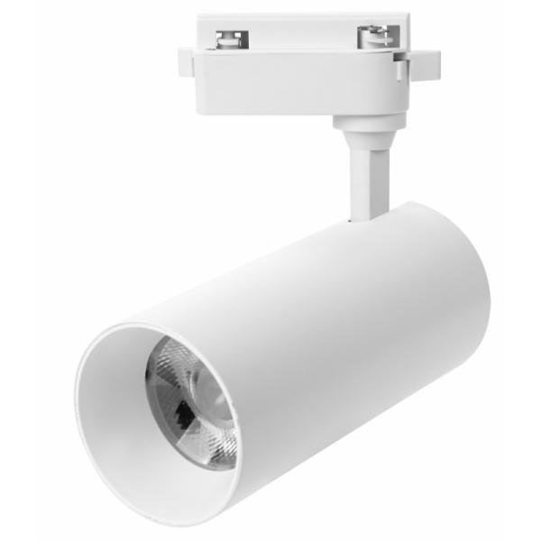 Modi COB LED Foldable Track Light - 30W, Warm White, White Body