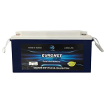EURONET Super Cell Solar Gel Battery - 12V 150Ah