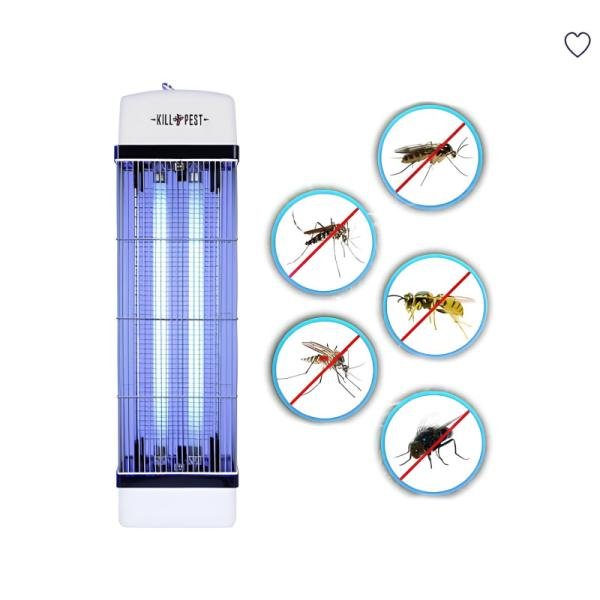 Bug Zapper with 2×20W UV Lamps | 3800V Electric Shock