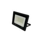 LRC LED Flood Light - 100W, 6500K White, IP66, Ultra-Slim Black Body