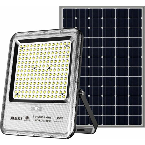 MODI LED Solar Flood Light - 400W, White, IP65