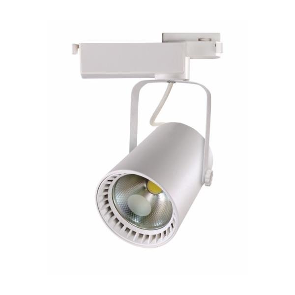 MODI LED Track Light - 30W, Warm White 3000K, White Body