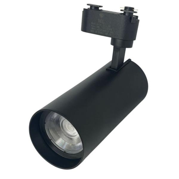MY LIGHT LED Track Light - 50W, 3000K Warm White, Black Body