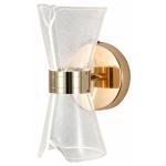 V-Max LED Wall Light - 10W, 3-Color CCT, Indoor, Gold Finish