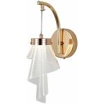 V.Max LED Wall Light - 6W, 3-Color CCT, Indoor, Golden Finish