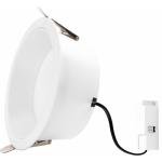 MODI SMD LED Down Light - 15W, 3CCT (3000K/4000K/6500K), IP44, White Round Trim