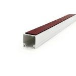 PVC 16x16mm Trunking with Self‑Adhesive Sticker - 3M