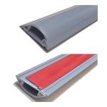PVC Floor Trunking with Self‑Adhesive Sticker | Grey | 35x10mm | 2M