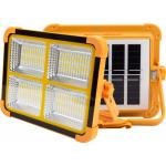MODI Rechargeable Solar LED Flood Light - 500W, 3-Color Modes, USB & Solar Charging, IP65