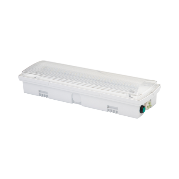Selex LED Emergency Bulkhead Light | 3.8W | 300Lm | IP65 | Maintained & Non-Maintained