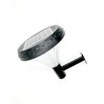 YSH Solar Garden Light - Round Body, White + Warm White + RGB, IP65