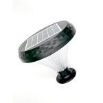YSH Solar Garden Light - Round Body, White + Warm White + RGB, IP65