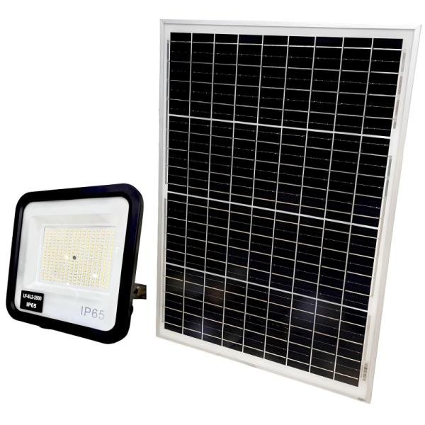 SIGMA Solar LED Flood Light - 2500W, White (6500K)