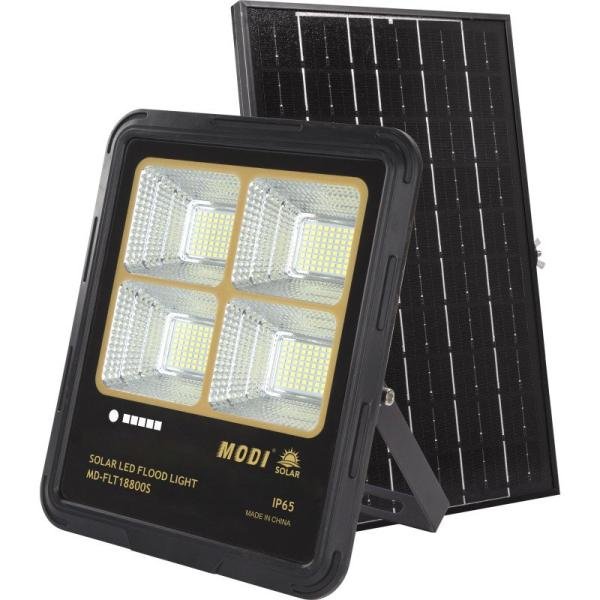 MODI Solar LED Flood Light - 800W, White (6500K)