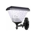 V.Max Solar LED Garden Light - 3-Color Remote Control, Black Body, IP65
