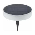 V.Max Solar LED Lawn Light - 5W, Warm White, Round Body, IP65