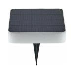 V.Max Solar LED Lawn Light - 5W, White Light, Square Body, IP65