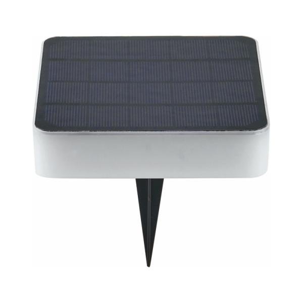 V.Max Solar LED Lawn Light - 5W, White Light, Square Body, IP65