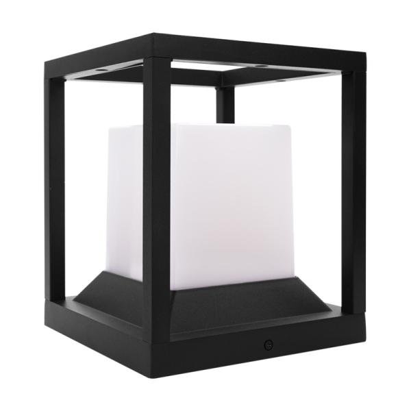 V.Max Garden Light | V-C218S-19 | E27 Lamp Holder | IP65 | Aluminum + PC | Black Finish