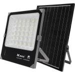 V.Max 500W LED Solar Flood Light - White | IP65 | Remote & Auto Control