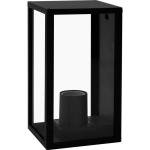 V.Max Outdoor Wall Light | V-WL255S | E27 Lamp Holder | IP65 | Aluminum + Glass | Black Finish