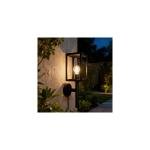 V.Max Outdoor Wall Light | V-WL256S | E27 Holder | IP65 | Aluminum + Glass | Black Finish