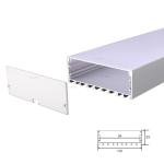 AIDEN LED ALUMINUM PROFILE 100x35MM 2M