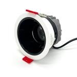 ESNCO LED Spotlight - 10W White + Black Body - 4000K