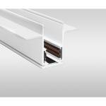 ALFRIDAY RECESSED MAGNETIC TRACK RAIL WHITE 2M