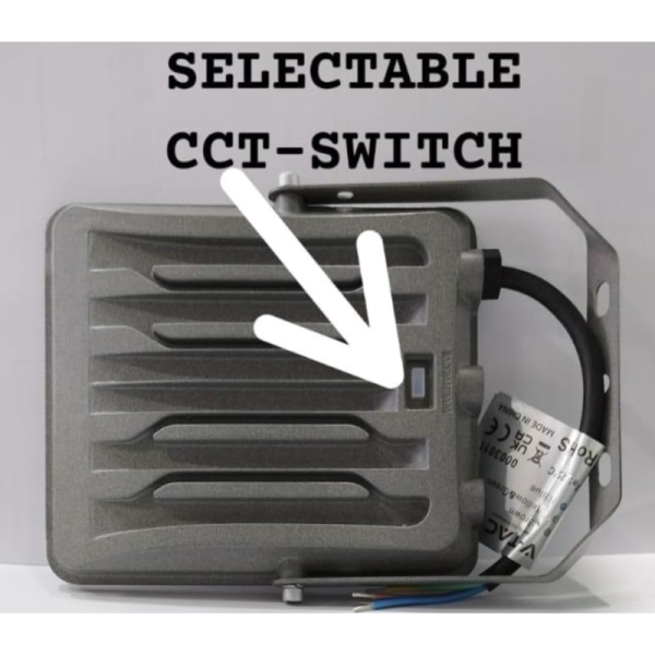 V.TAC LED Flood Light - 30W, 3-Color