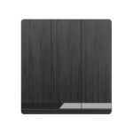 V-Max 3 Gang 2 Way Switch - Black Series