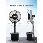 TAIYUAN 26-Inch INDUSTRIAL STAND MIST FAN 240WATTS