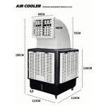 TAIYUAN Air Cooler / Water Cooler - 140L Tank, 1.1kW