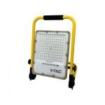 V-TAC LED RECHARGEABLE FLOOD LIGHT-100WATTS-WHITE